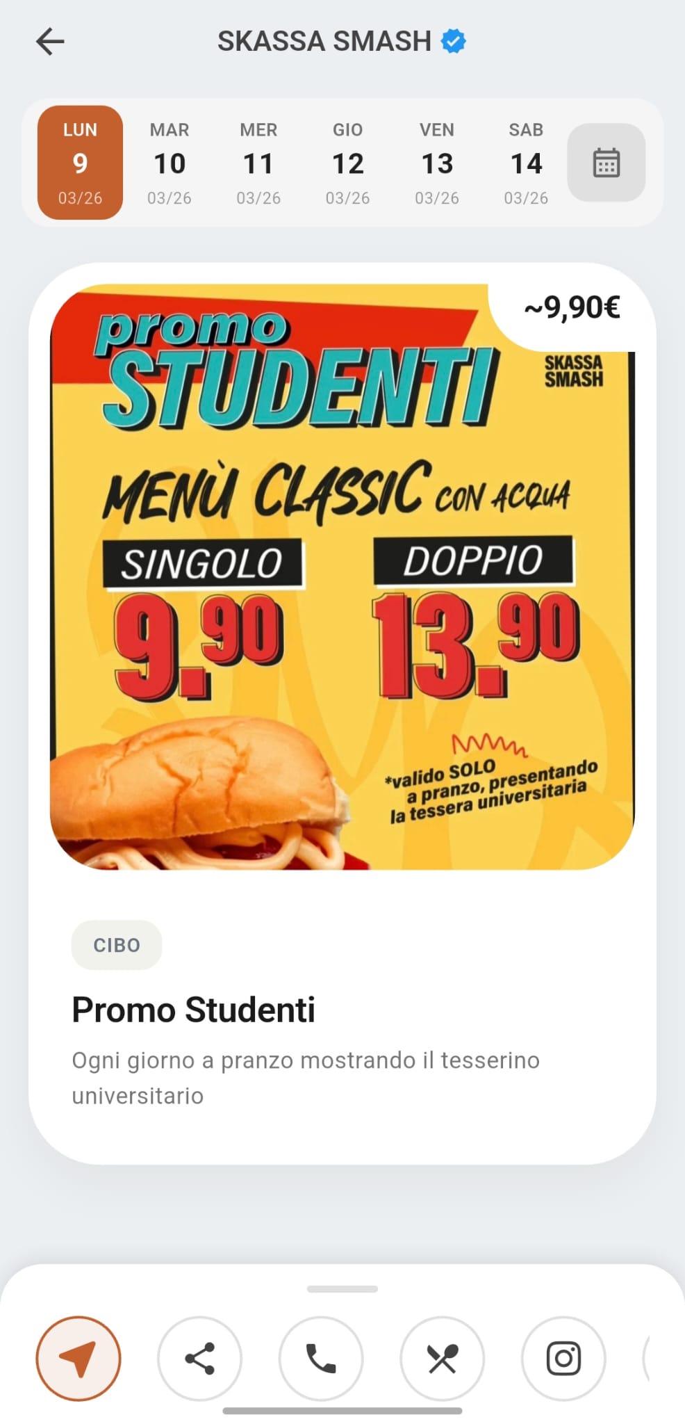 Spunto App Screenshot